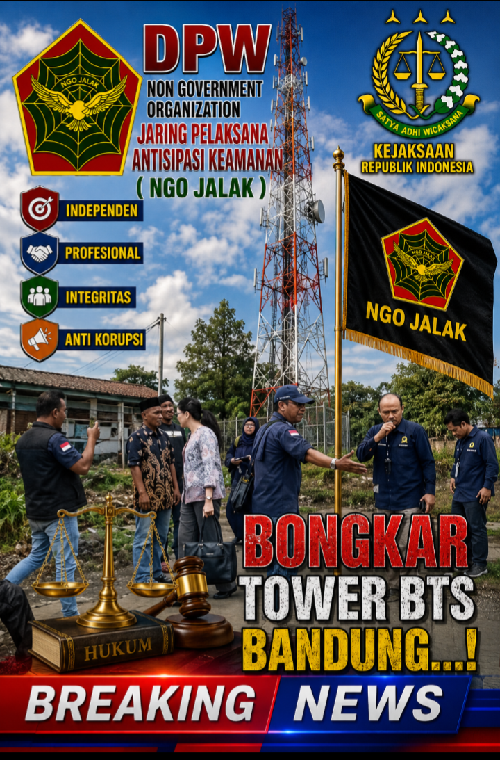 Warga Lingkungan Bandung Lamongan Tuntut Pembongkaran Tower BTS