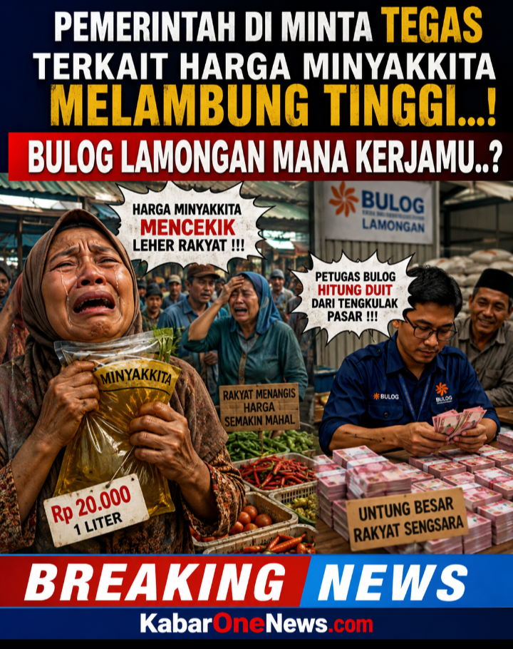 Harga MinyaKita 1 Liter Tembus Rp. 25 Ribu, Jauh di Atas Harga yang Tertera pada Kemasan.Bulog di minta Turun tangan