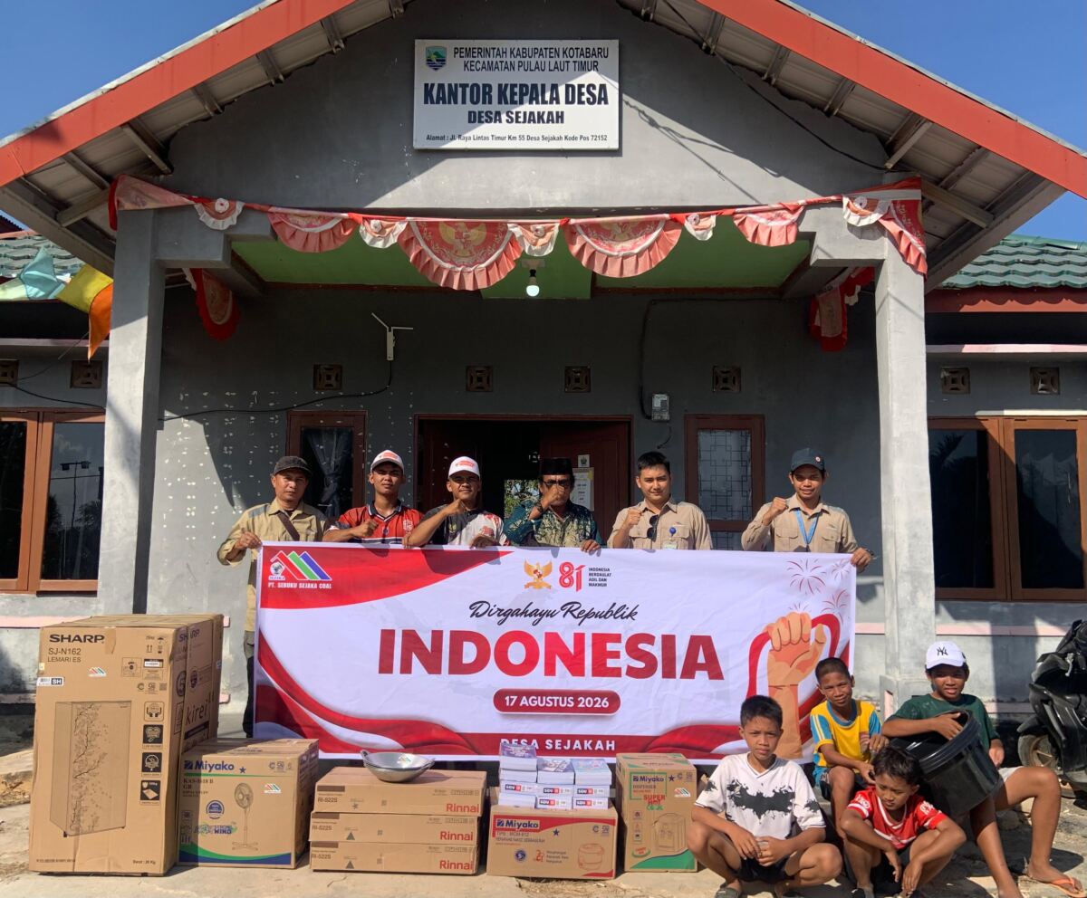HUT RI ke-81, PT SSC Salurkan CSR untuk Empat Desa Binaan