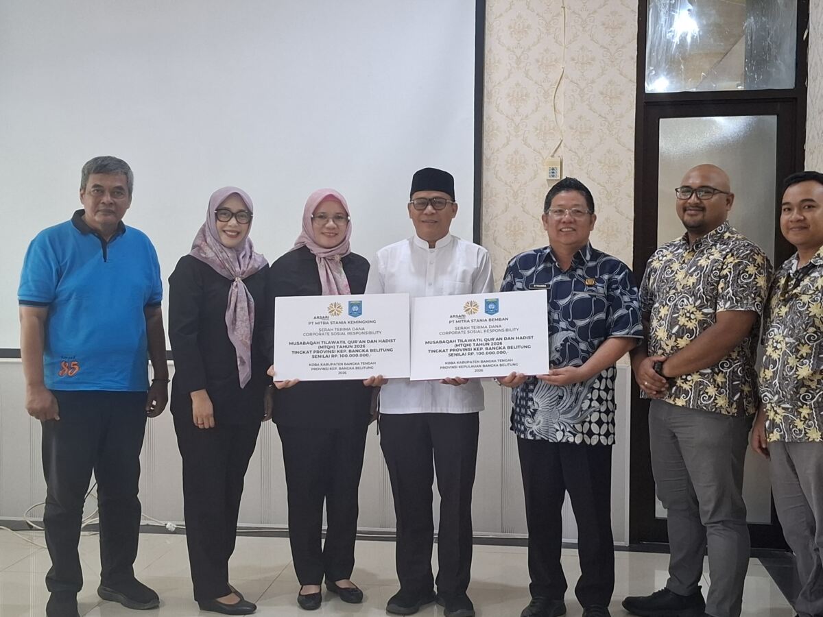 Arsari Tambang Salurkan CSR ke Bangka Tengah Dukung MTQH Babel 2026