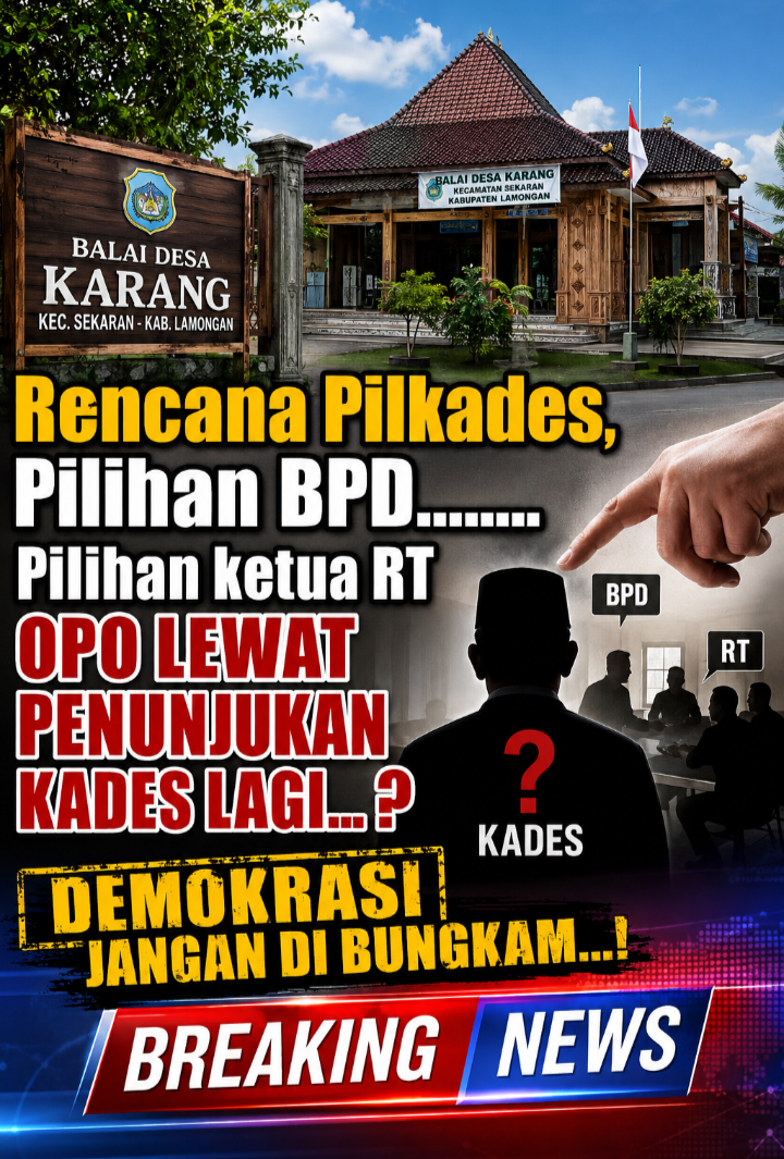 Pemerintah Desa Karang Wajib Gelar Peremajaan Pemilihan Ketua RT, Perkuat Demokrasi di Tingkat Dusun