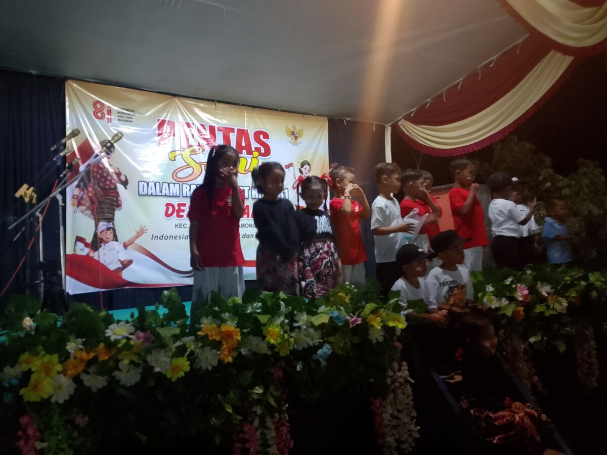 Semarak HUT RI ke-81, Desa Karang Lamongan Gelar Pentas Seni dan Bazaar UMKM