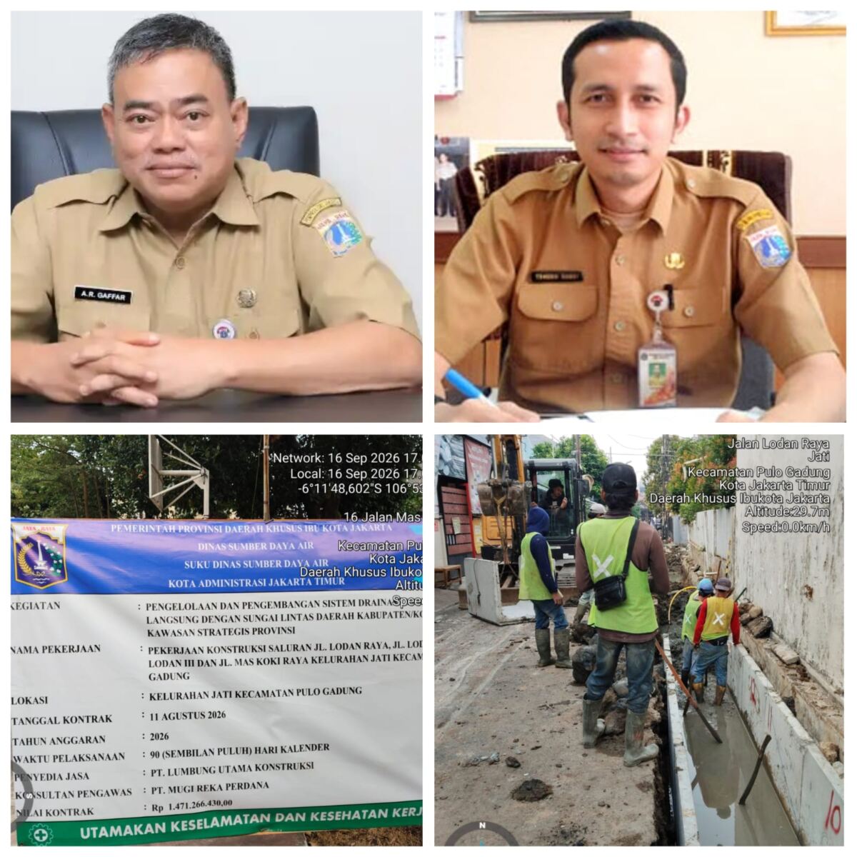 Proyek Pembangunan Saluran Air di Rawamangun Disorot, Diduga Tak Sesuai Spesifikasi