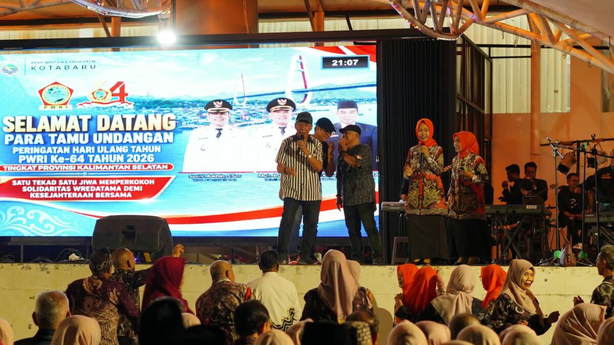 PWRI Kab. Kotabaru Gelar Malam Keakraban PWRI Se-Kalsel