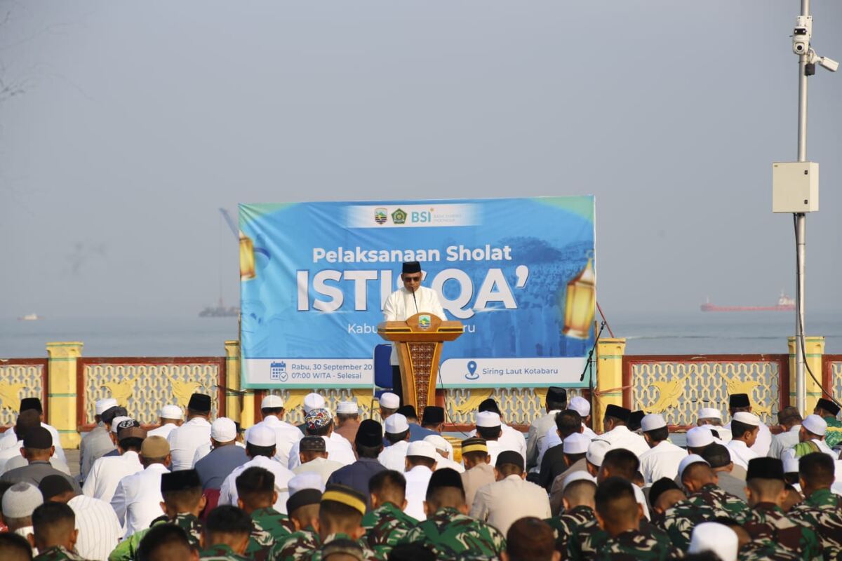 Salat Istisqa, Pemkab Kotabaru Mohon Hujan dan Keberkahan