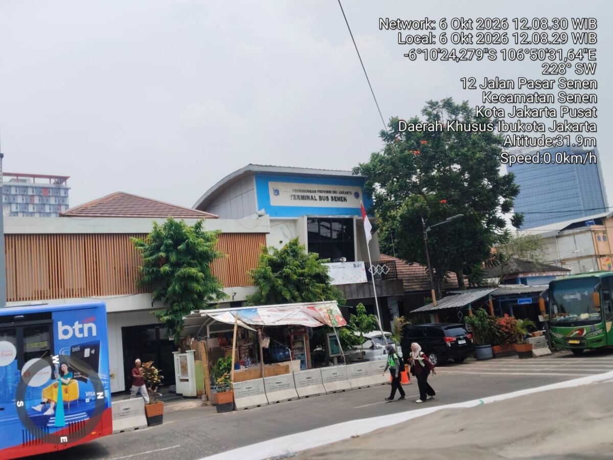 Revitalisasi Kios Terminal Senen Masuk Tahap Akhir, Kunci Pedagang Ditargetkan Diserahkan 12 Oktober