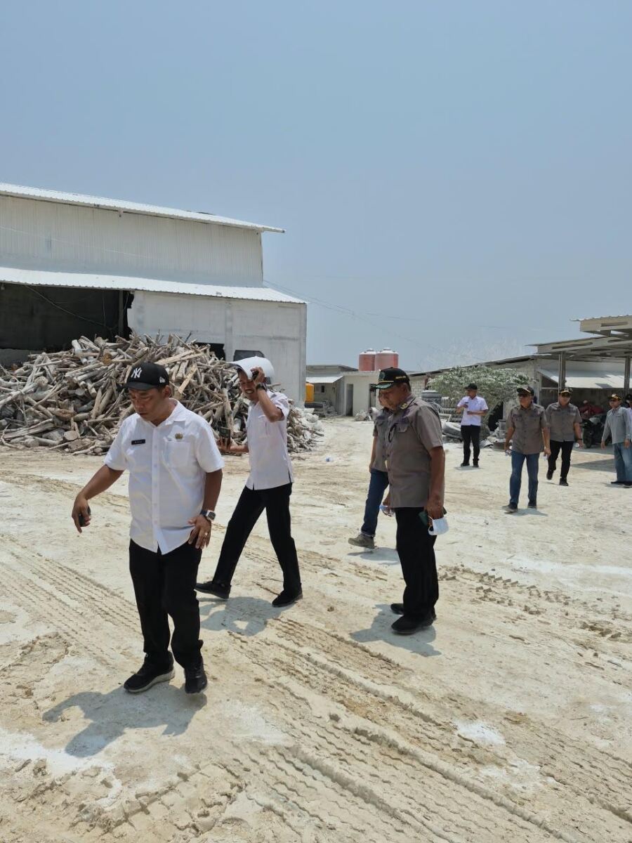Komisi C DPRD Lamongan Sidak Lima Pabrik Dolomit Paciran, Tindak Lanjuti Keluhan Warga Soal Polusi Debu