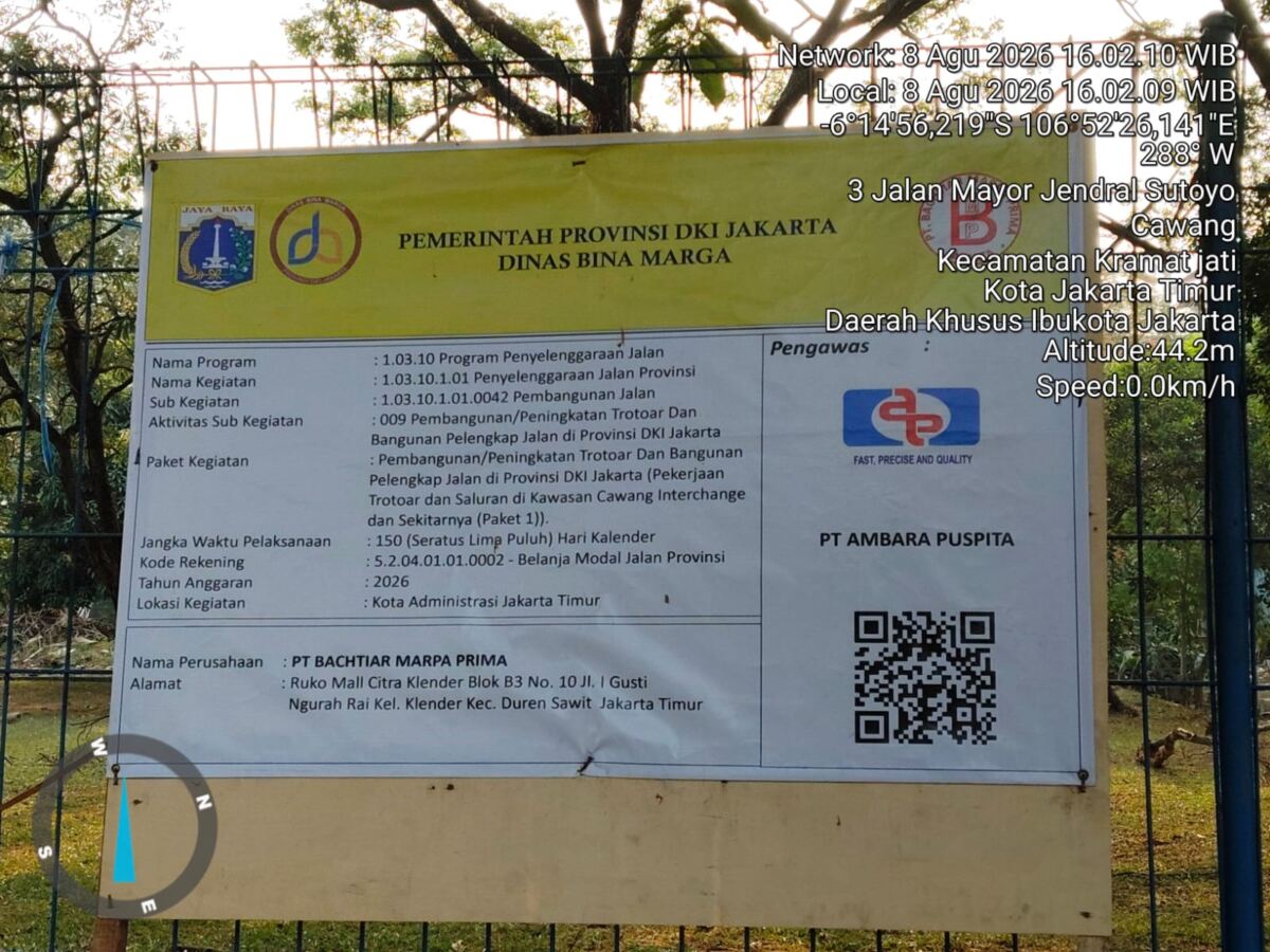 Kualitas Proyek PT Bachtiar Marpa Prima Disorot, Dugaan Kerusakan Jalan hingga Pemasangan U-Ditch Jadi Sorotan