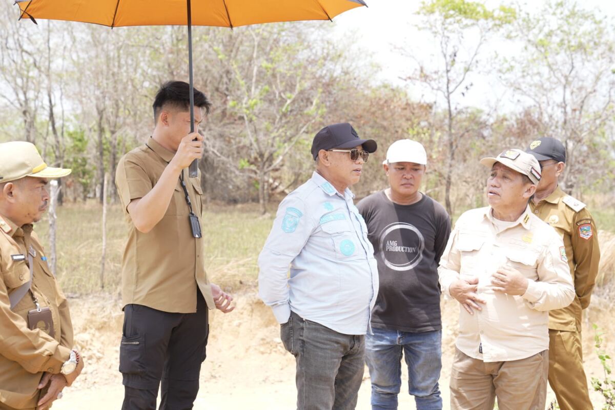 Bupati Kotabaru Tinjau Lokasi Sekolah Rakyat dan RS di Tanjung Lalak
