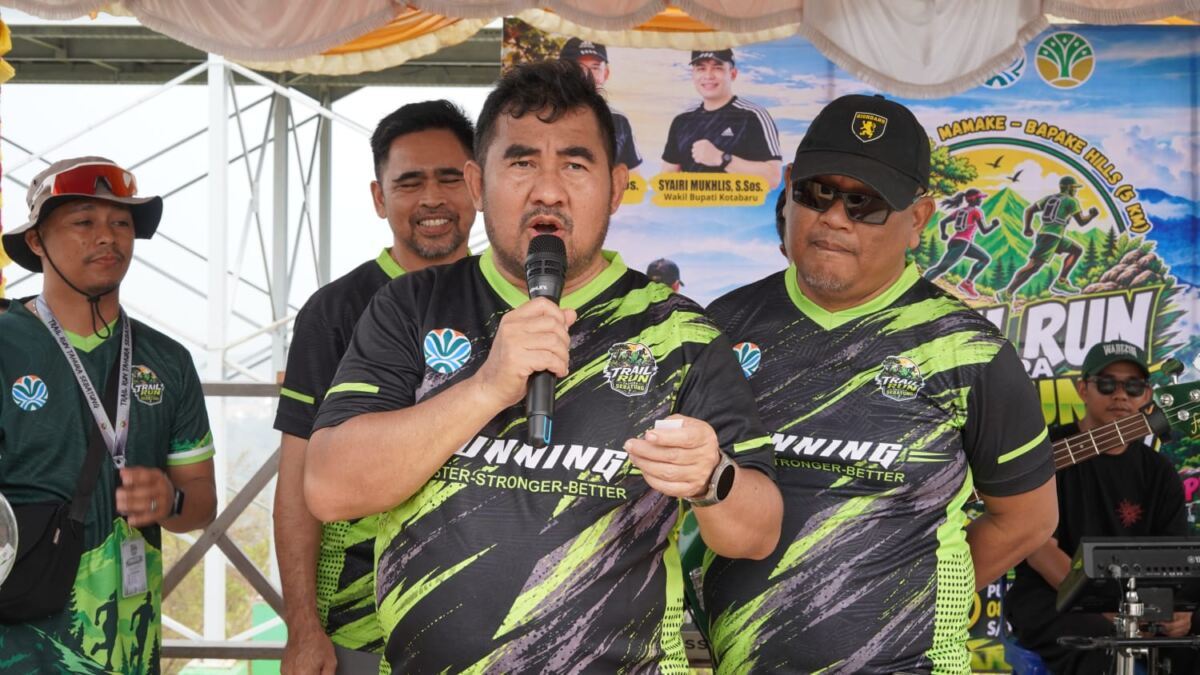 Trail Run Tahura Sebatung, 300 Peserta Jelajahi Pesona Alam Kotabaru