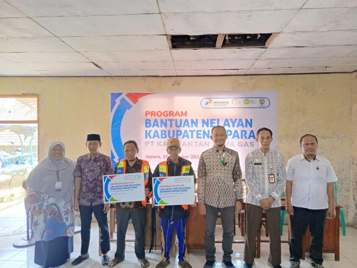 PT KJG dan IZI Jateng Salurkan 10 Life Jacket dan Gelar Pelatihan Budidaya Kerang Hijau