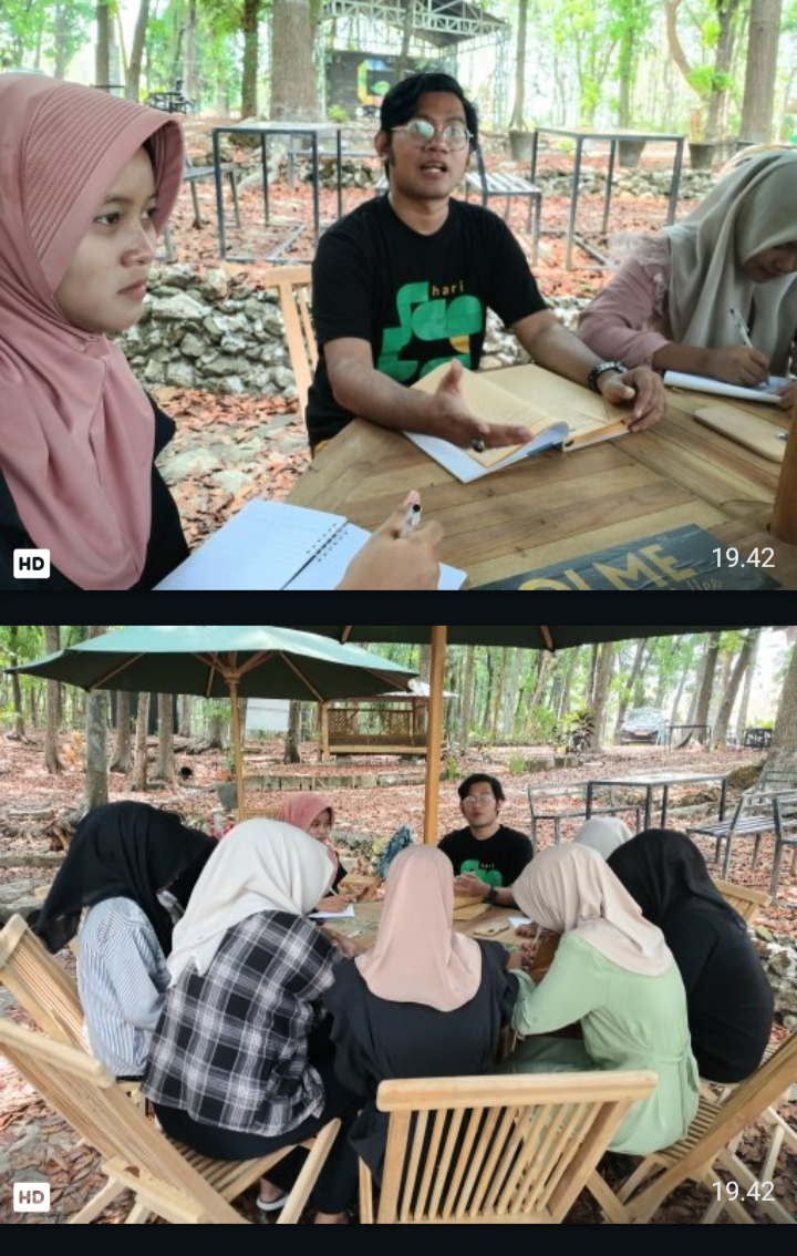 Belajar Jurnalistik Tak Harus Di Kelas, Santri SMA Wahas Model Menulis Dari G-Park